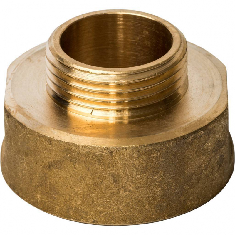 Переходник латунный 1"1/2 х 1" ВР НР STOUT 
